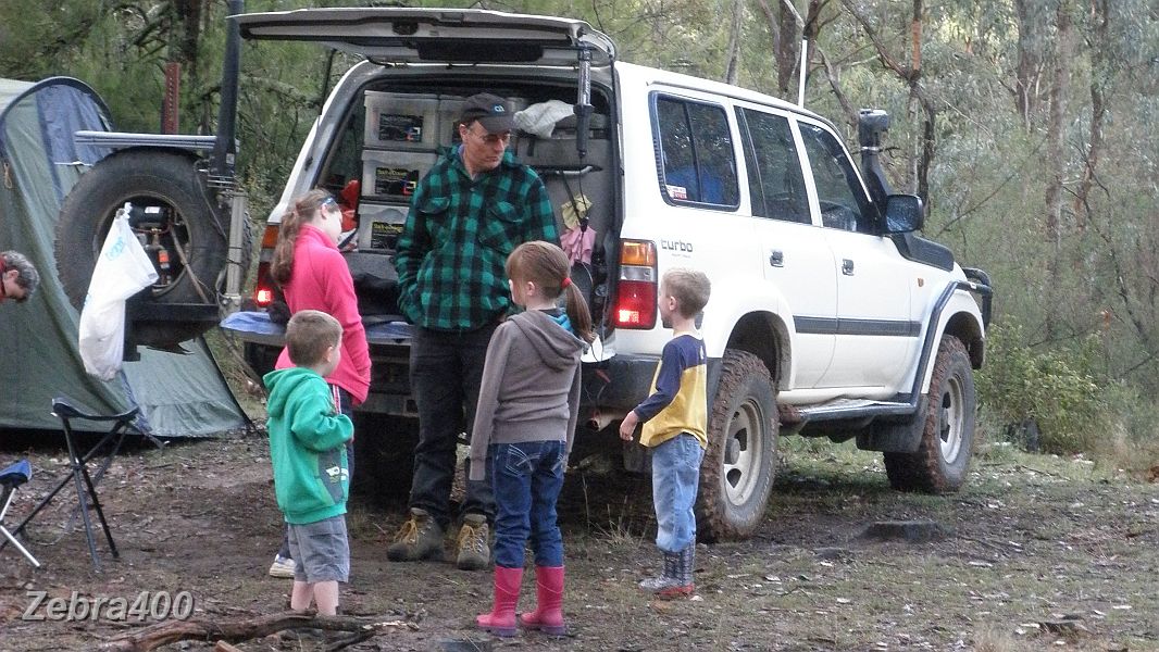 10-Trip Leader Laurie entertains the kids before leaving Hickey Creek.jpg